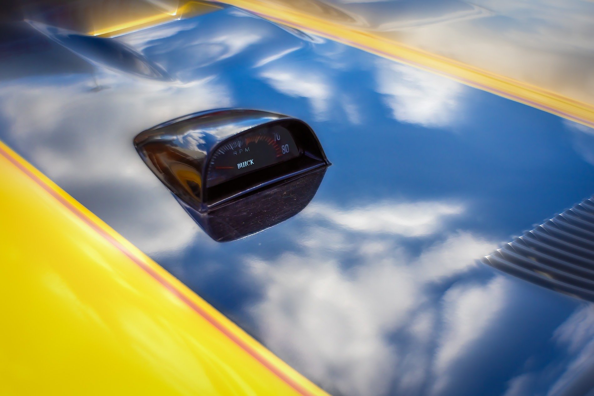 Buick Hood Mounted Tachometer