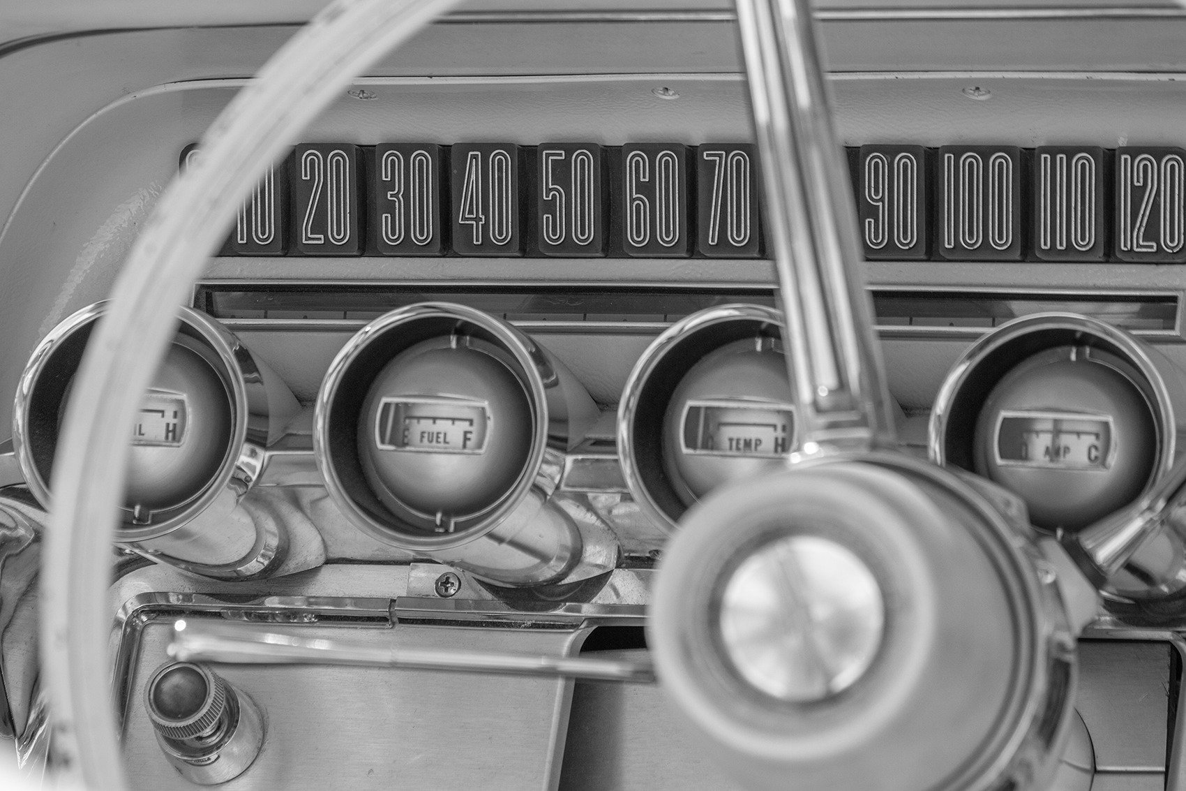 Classic Car Dashboard