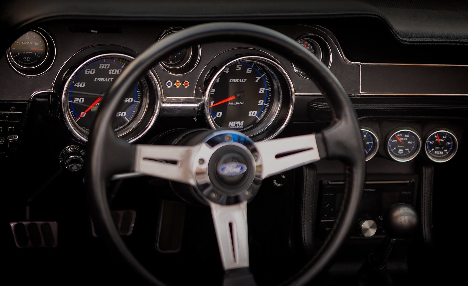 Classic Ford Dashboard