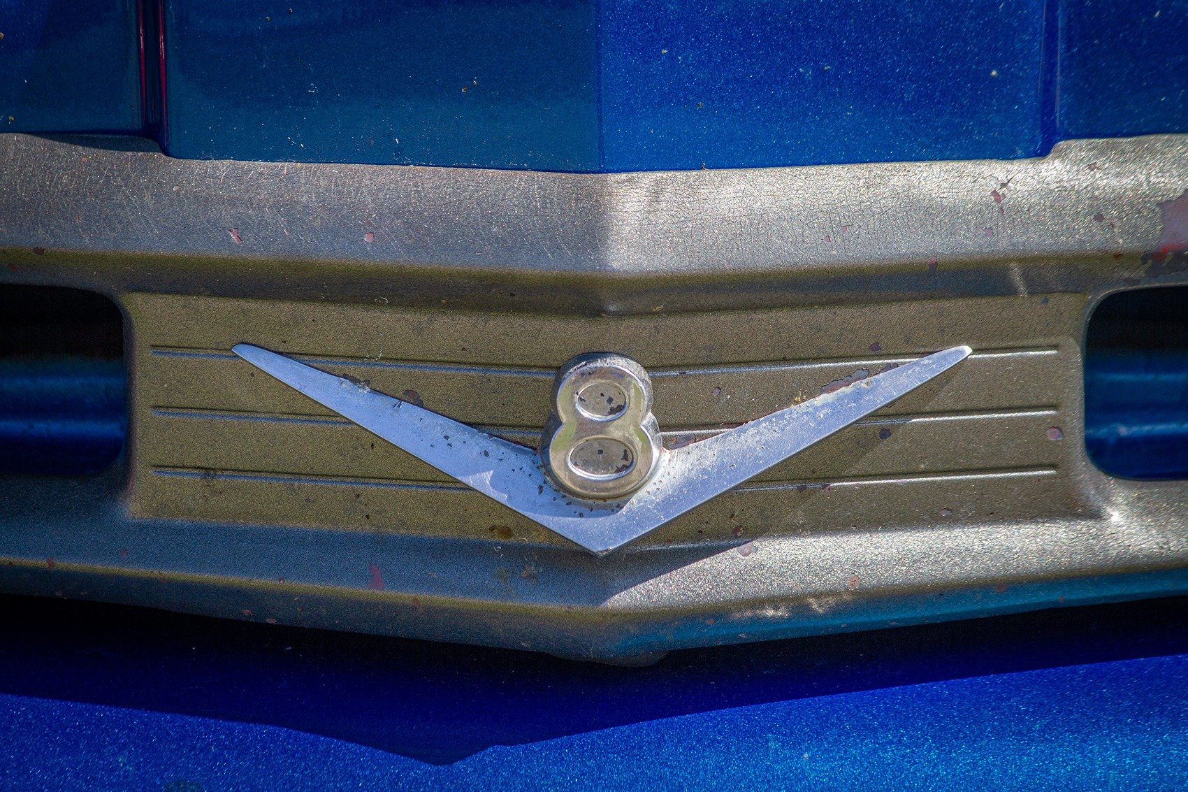 Classic V8 Grille Emblem