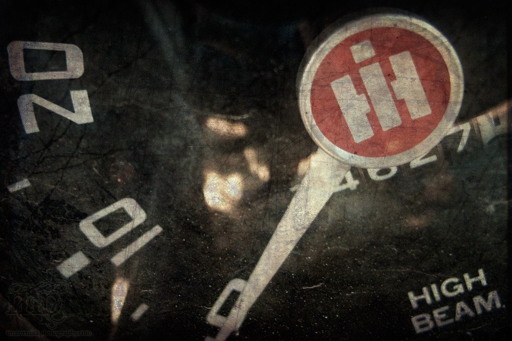IH Speedometer Face
