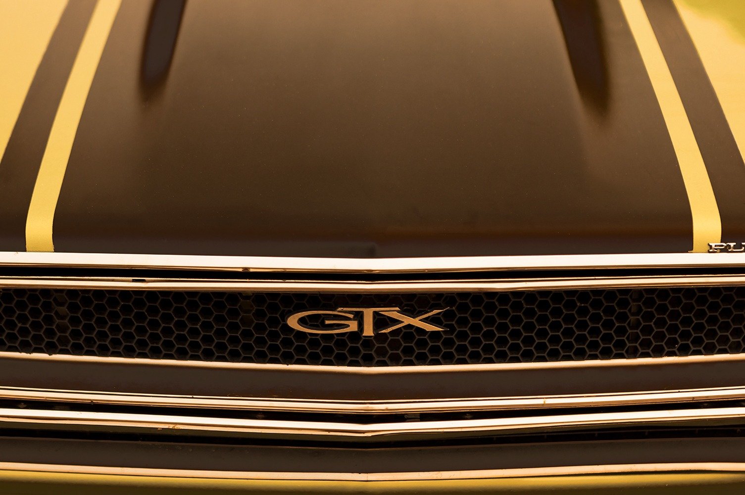 Plymouth GTX Grille and Hood