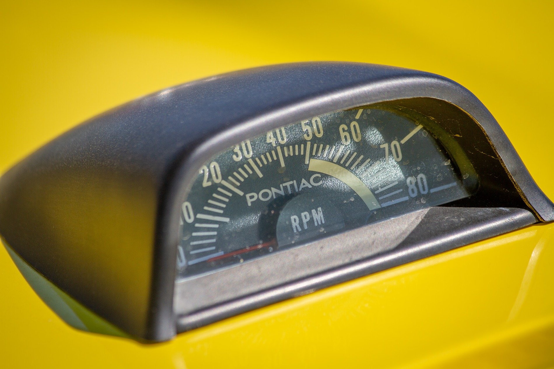 Pontiac Hood Tachometer