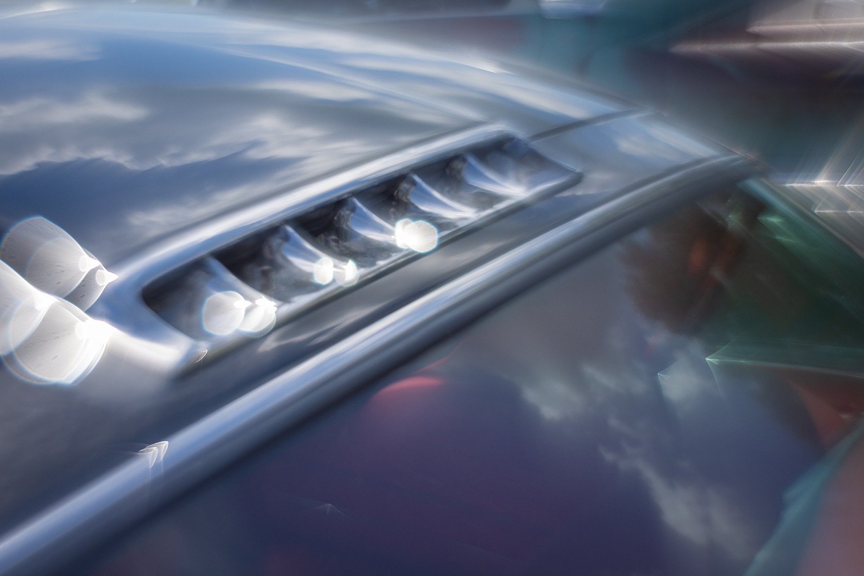Silver Hood Vent and Reflections