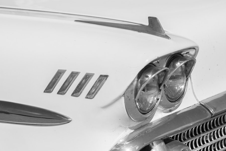 1958 Chevrolet Front Detail