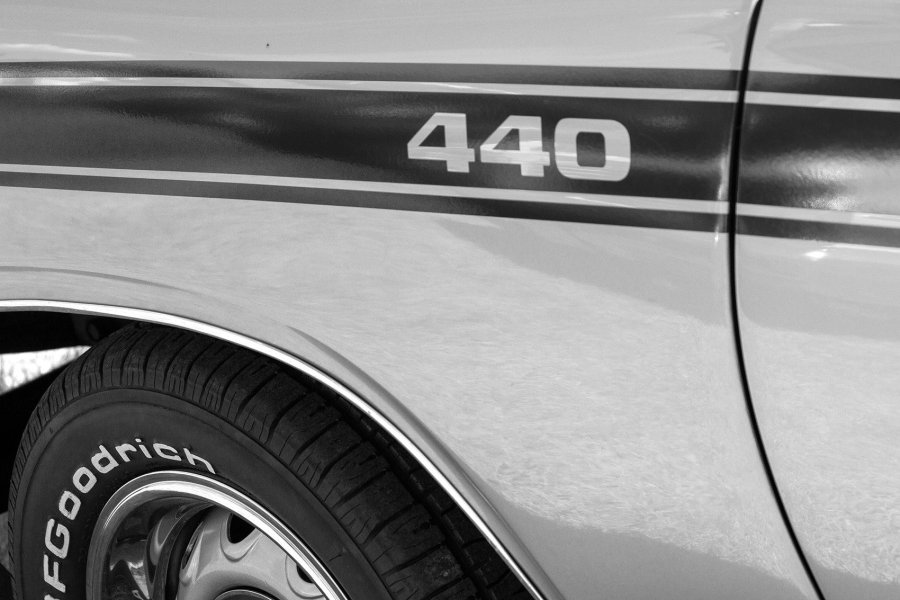 440 Decal on Fender