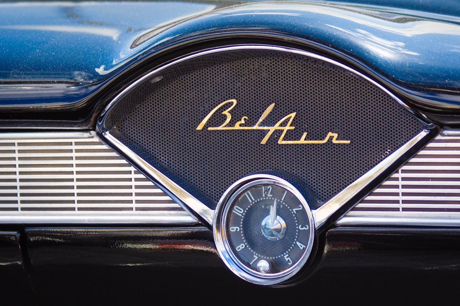 Bel Air Dash Detail
