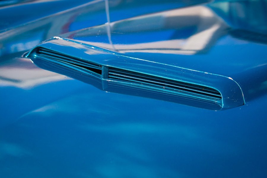 Blue Hood Scoop