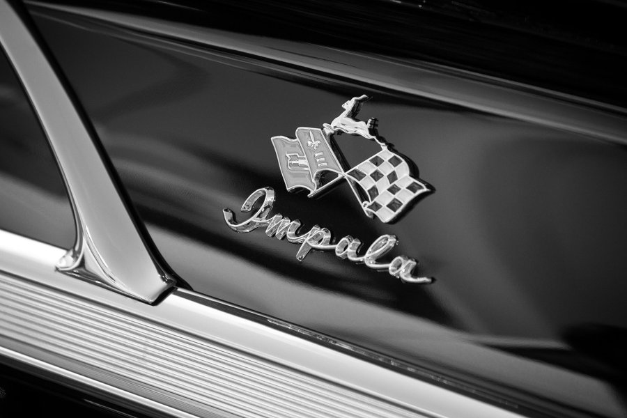 Chevrolet Impala Chrome Badge