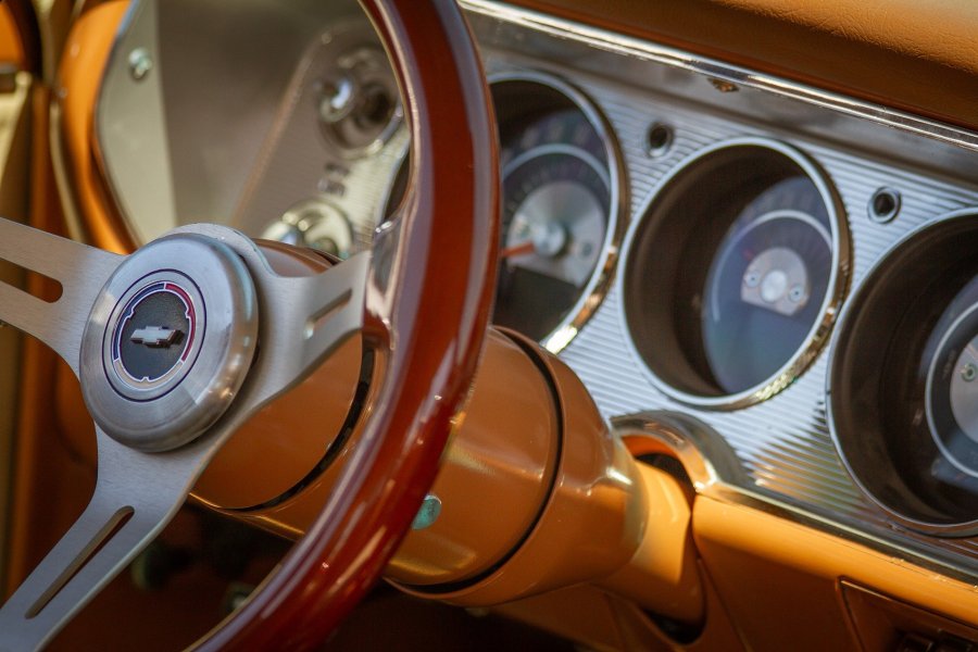 Chevrolet Steering Wheel and Dashboard