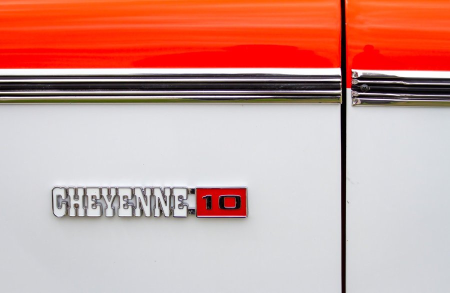 Cheyenne 10 Fender Badge