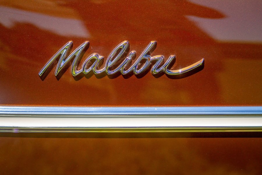 Chrome Malibu Badge