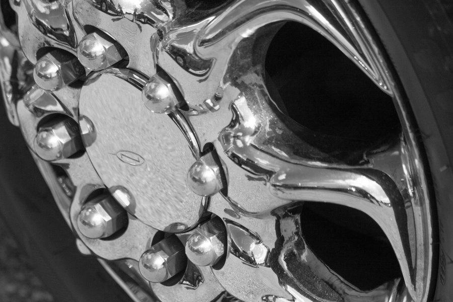 Chrome Truck Wheel
