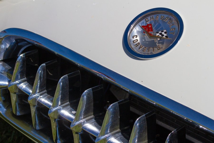 Classic Corvette Badge and Grille