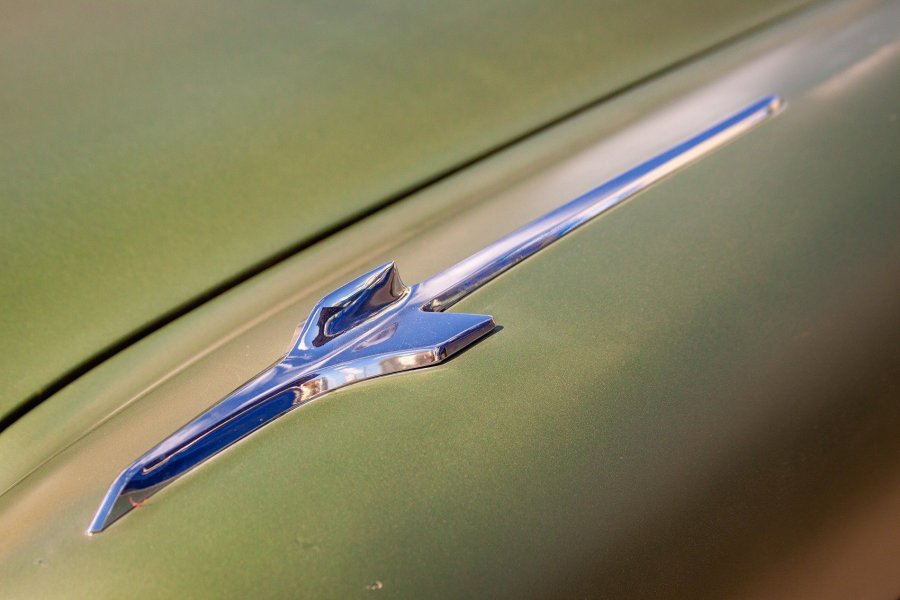 Green Car Chrome Trim