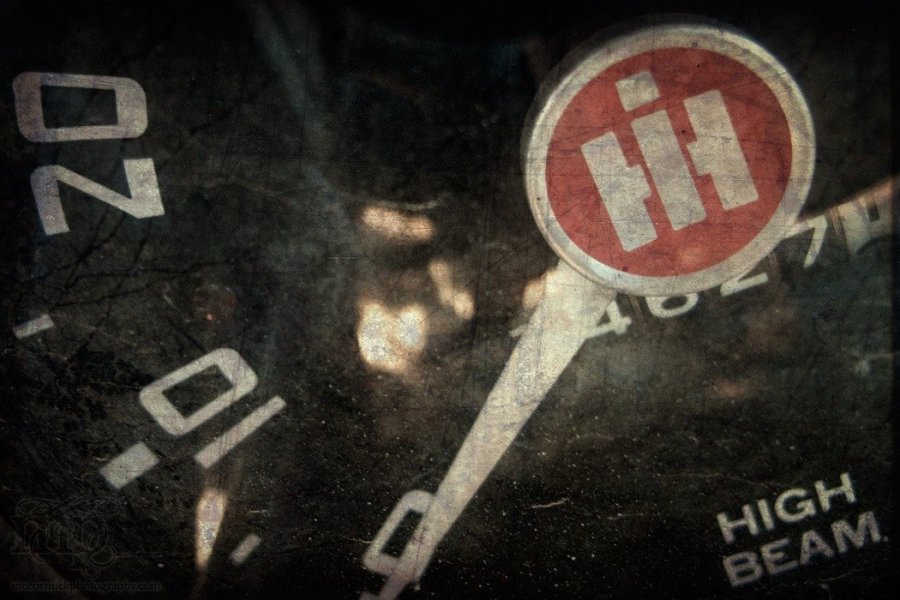 IH Speedometer Face