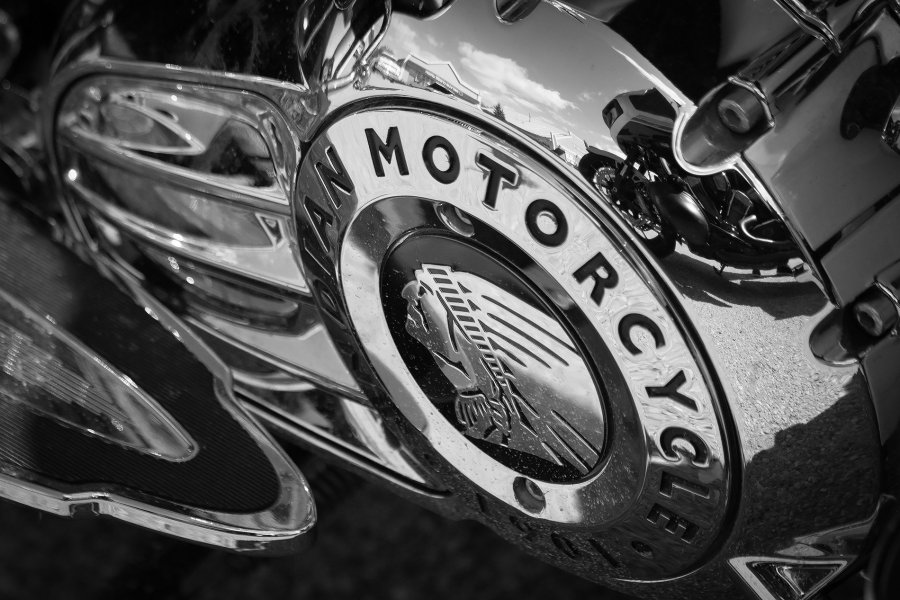 Indian Motorcycle Chrome Emblem