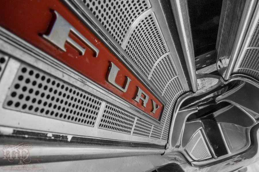 Plymouth Fury Grille Emblem