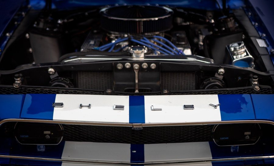 Shelby Front End and Engine Bay