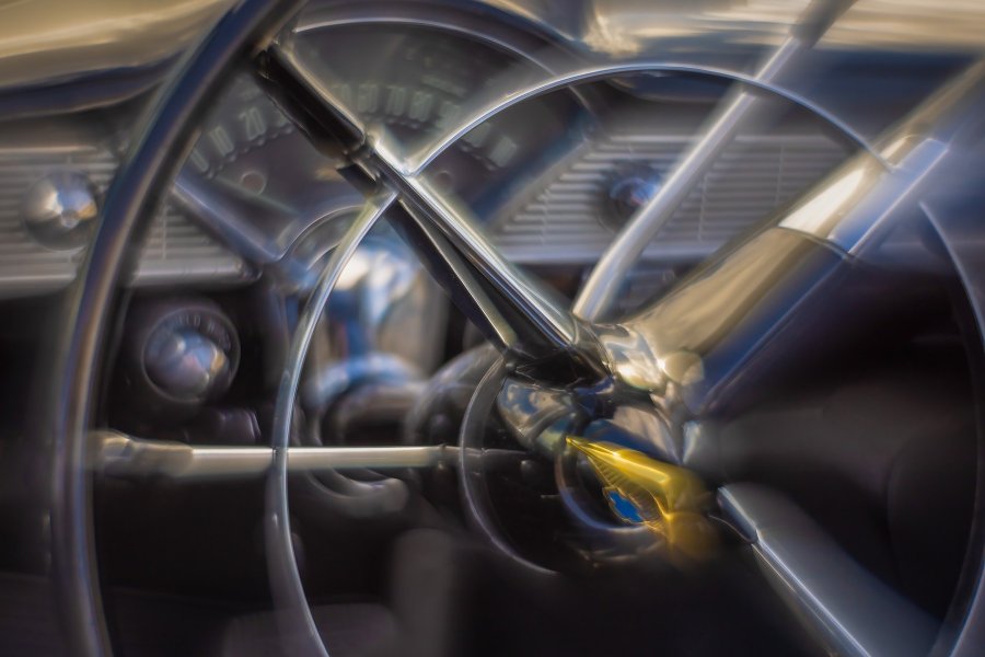 Vintage Chevrolet Steering Wheel