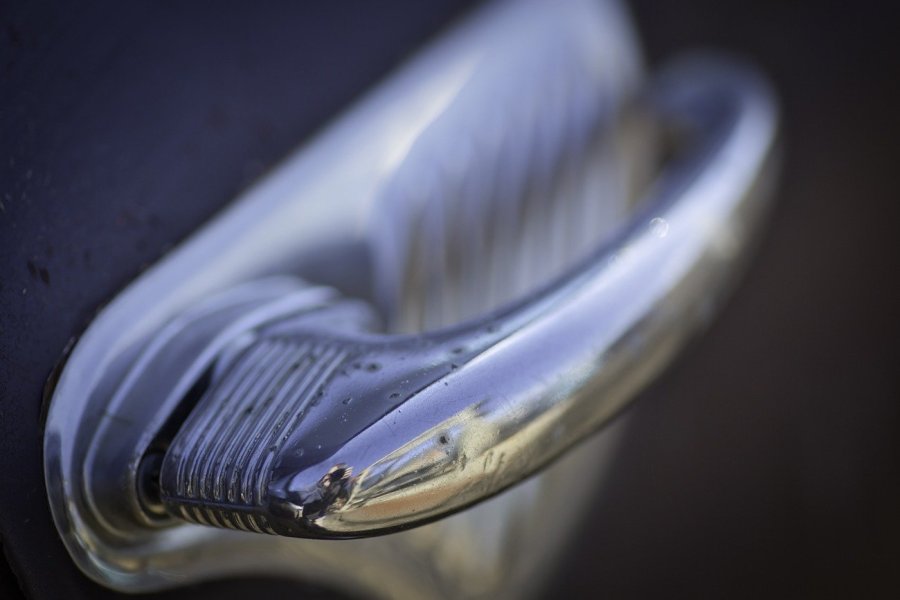 Vintage Chrome Door Handle