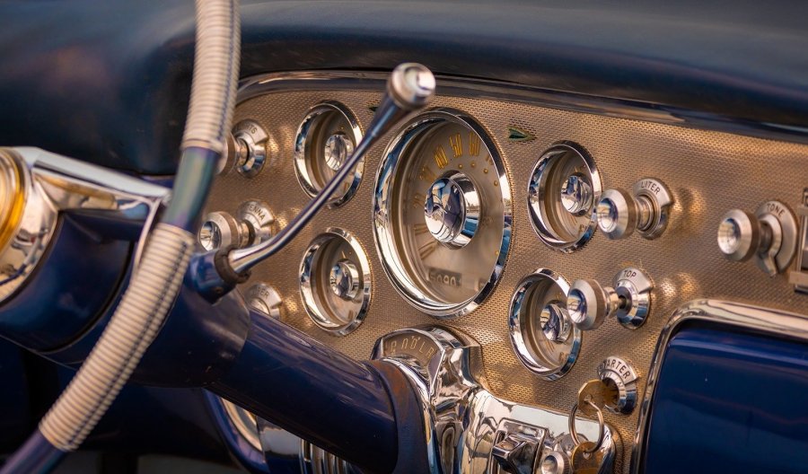 Vintage DeSoto Dashboard