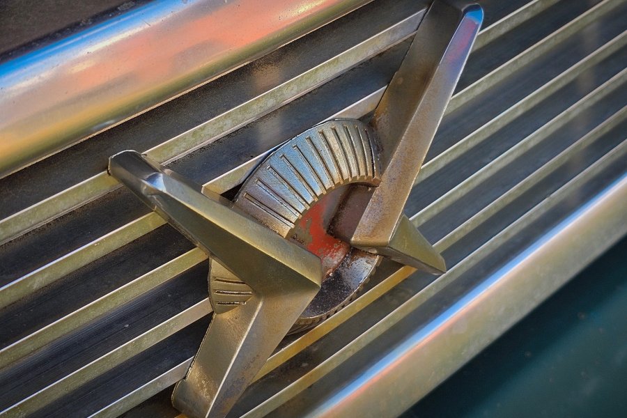 Vintage Grille Emblem