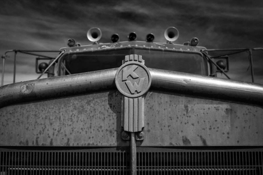 Vintage Kenworth Truck Emblem