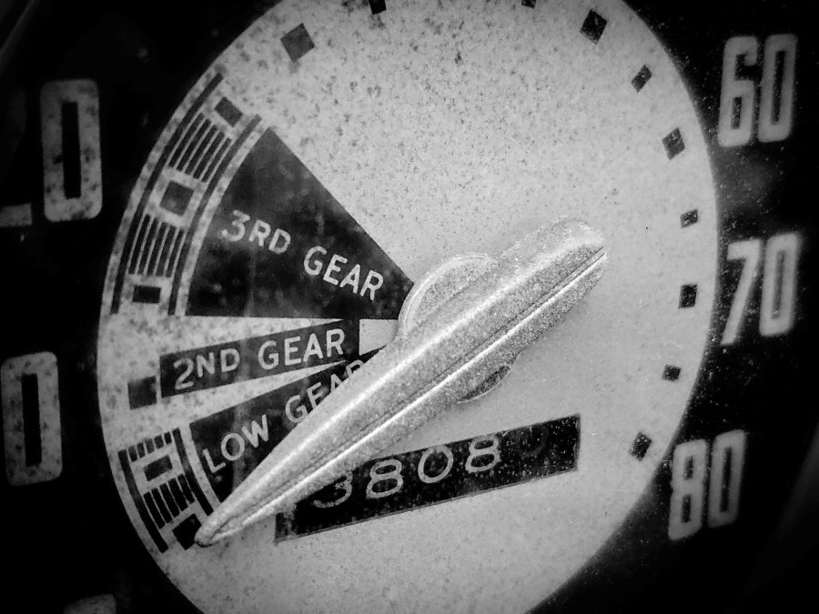 Vintage Speedometer