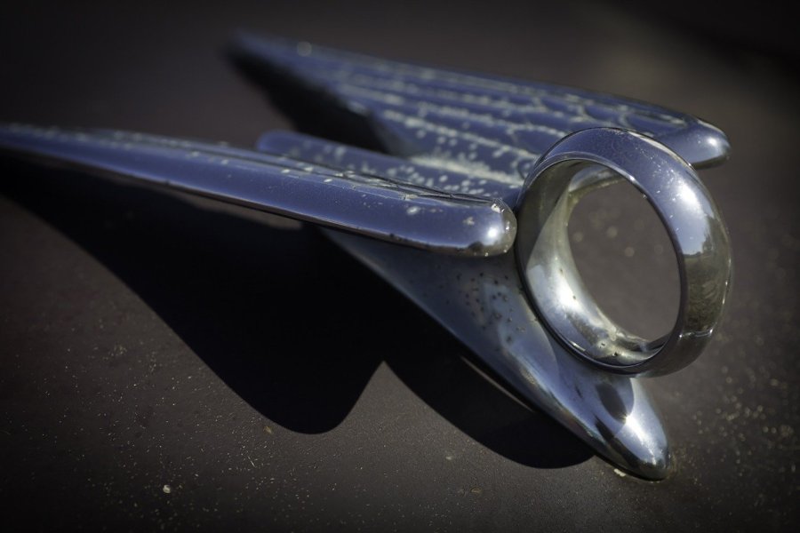 Vintage Winged Hood Ornament