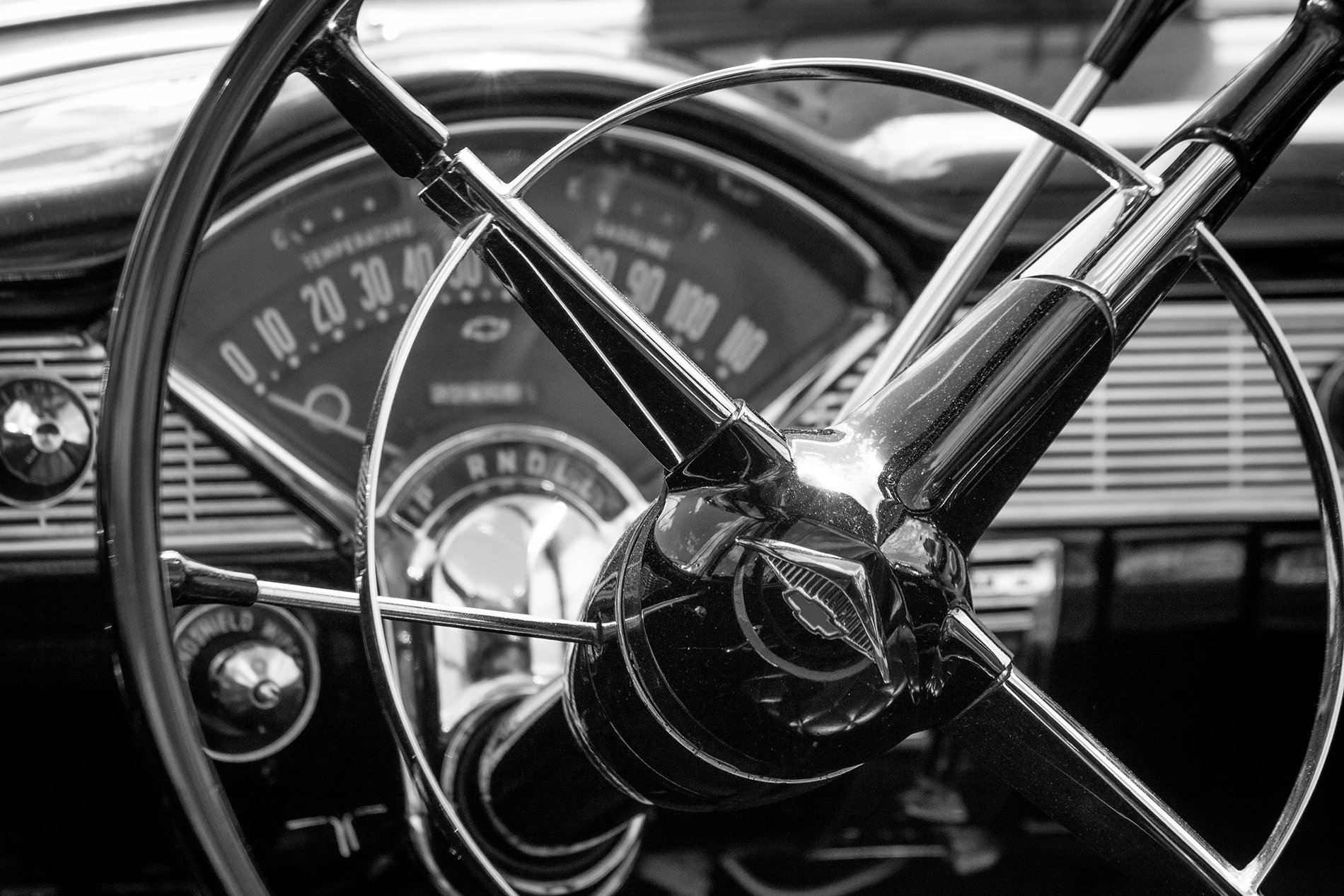 Vintage Chevrolet Dashboard