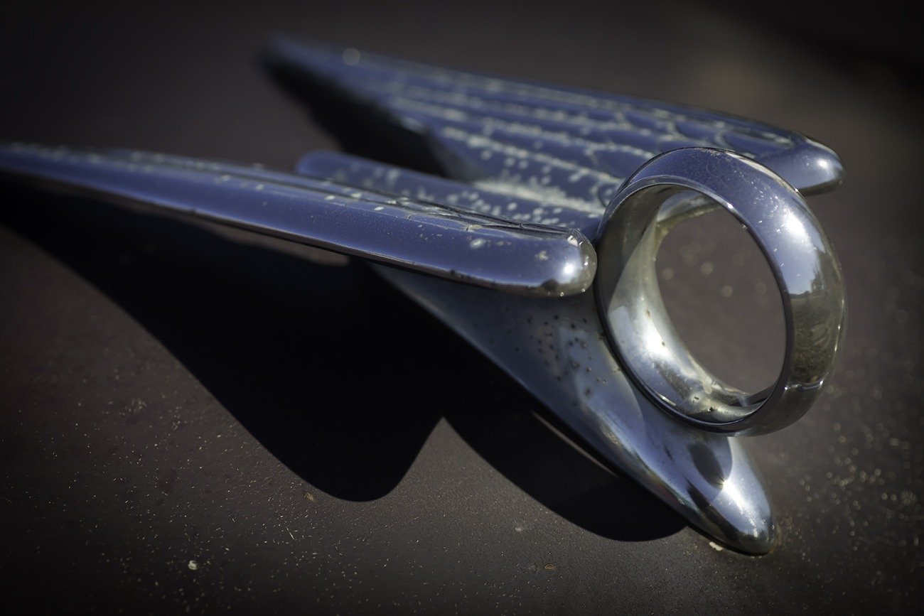 Vintage Winged Hood Ornament