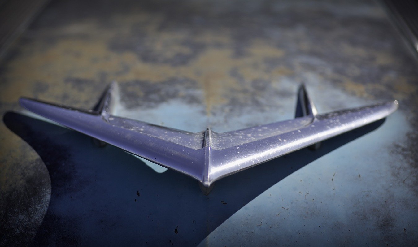 Winged Chrome Hood Ornament