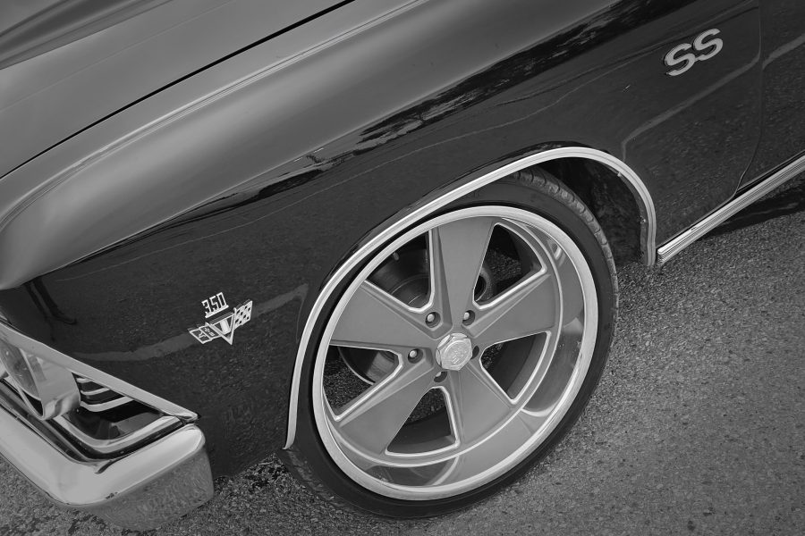 Black classic El Camino.